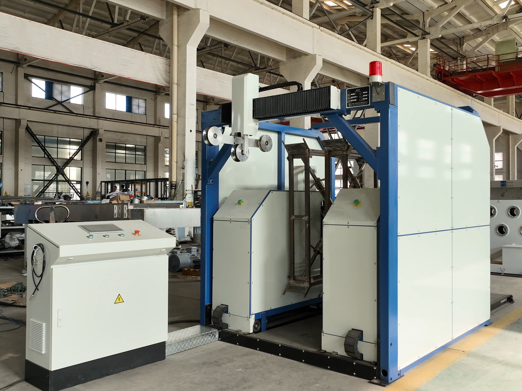 Fully Automatic Large-Package Winding System